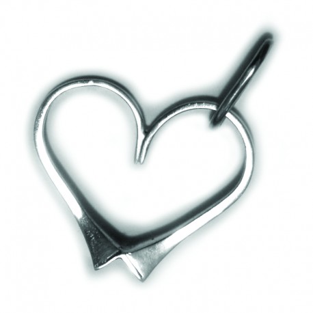 Love Heart Horse Shoe Nails Pendant