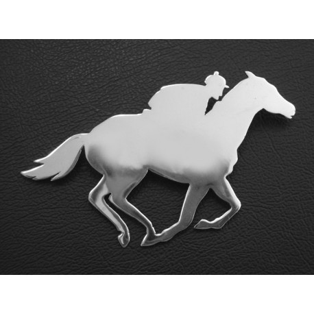 Hand Made - Racing Horse Brooch / Stock Pin