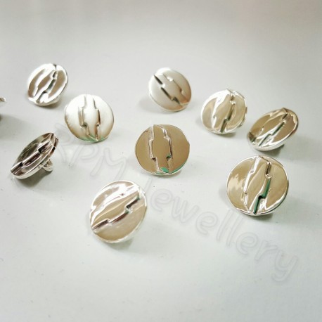 Chevrolet Bowtie Buttons in solid sterling silver