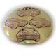 Holden Heaven Oval Buckle Brass & Bronze