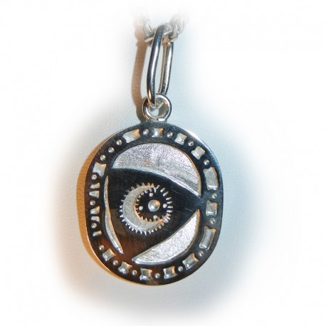 Rotary Engine - Cross Section Pendant or Key ring